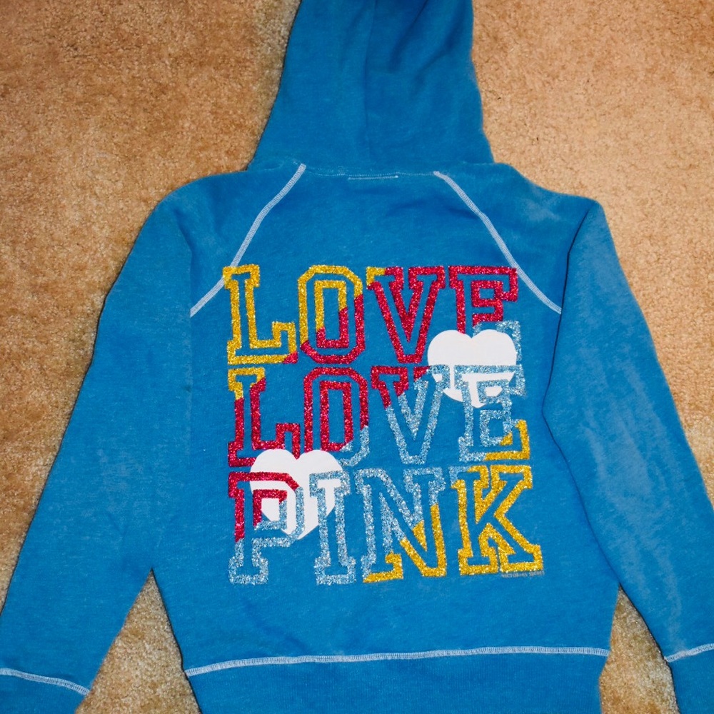 Pink hoodie